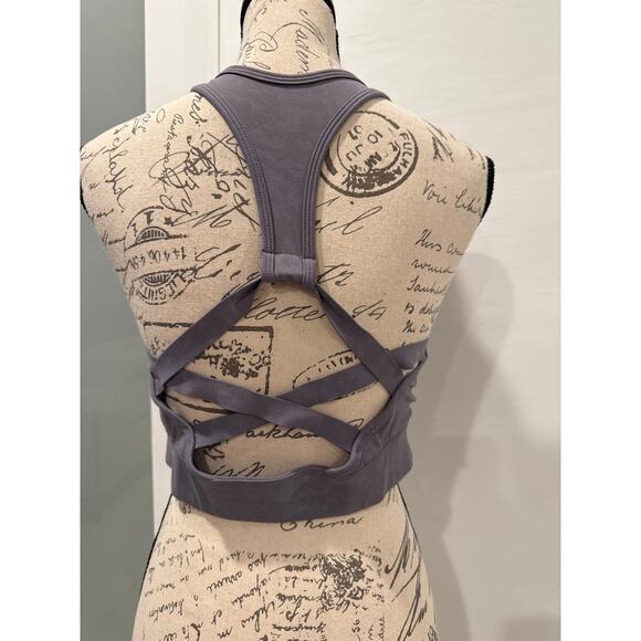 Arbonne Women’s Gray sports bra size Large - Picture 3 of 8